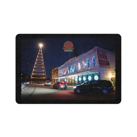 Christmas in the Park Drive-thru Pet Food Mat