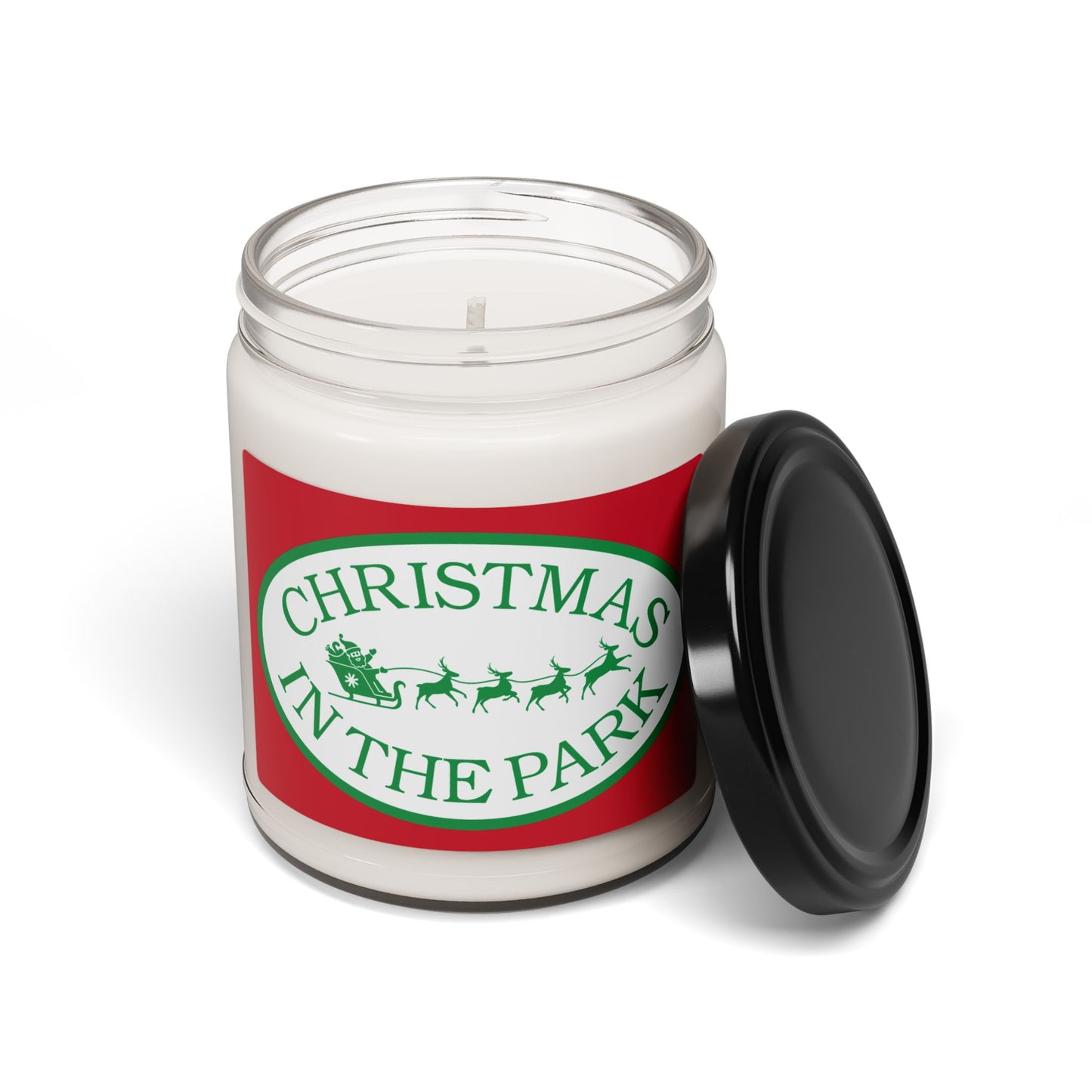 Christmas in the Park Festive Christmas Scented Soy Candle, Holiday Home Decor, Christmas Gift Idea, Seasonal Fragrance, Cozy Comforts