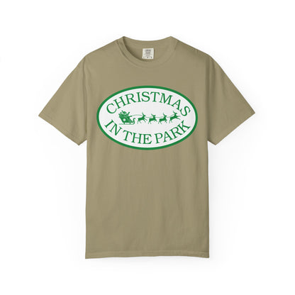 Christmas in the Park T-Shirt | Festive Holiday Tee for Celebrations, Gift for Family, Unisex Christmas Apparel, Joyful Winter Wear
