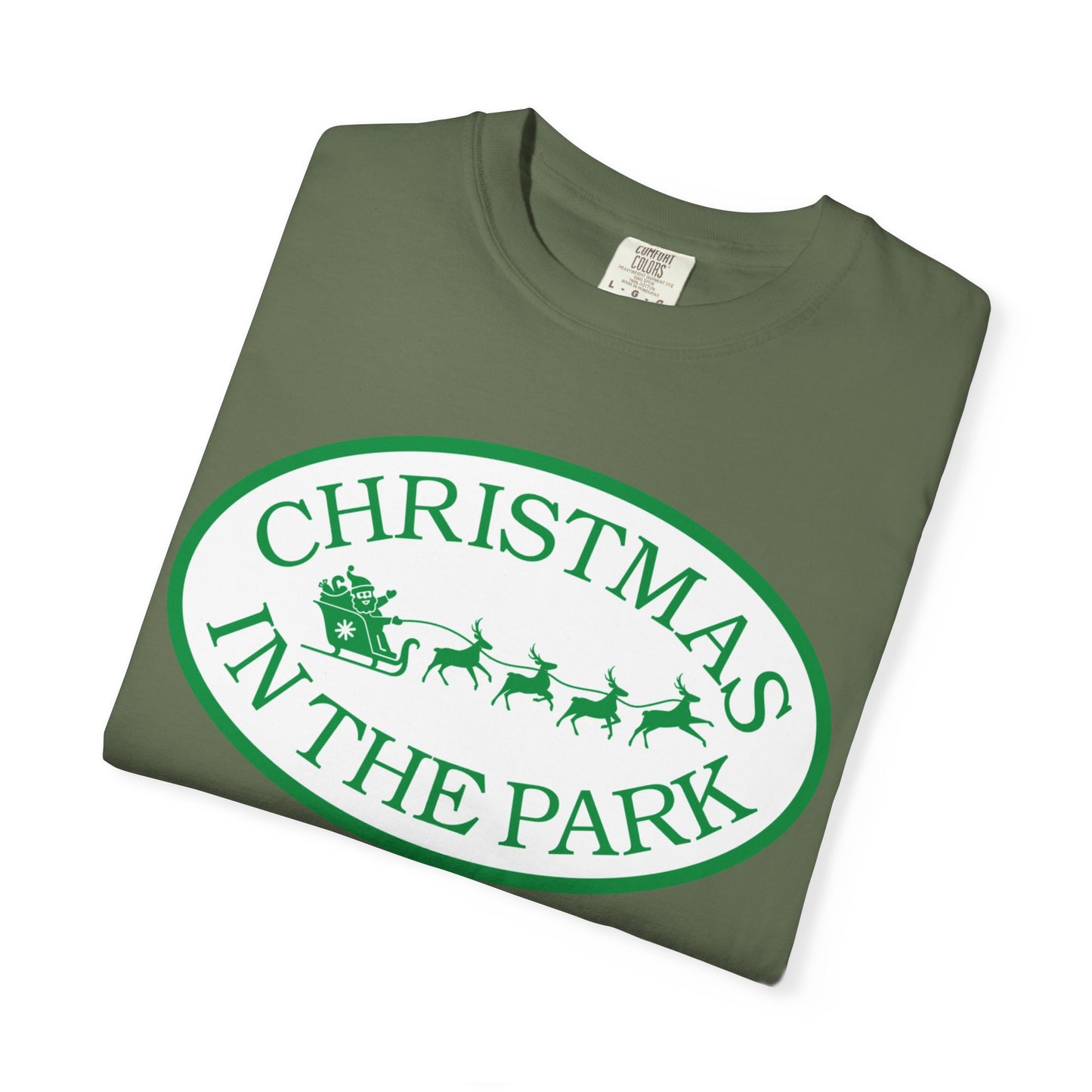 Christmas in the Park T-Shirt | Festive Holiday Tee for Celebrations, Gift for Family, Unisex Christmas Apparel, Joyful Winter Wear