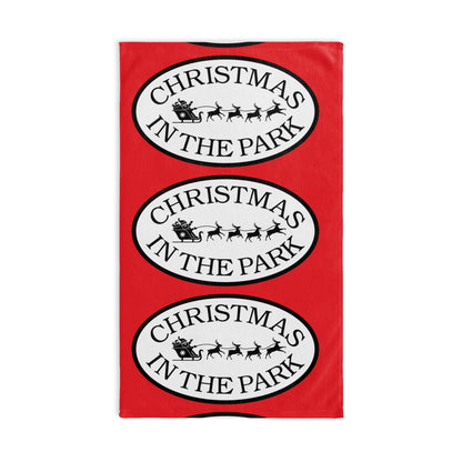 Festive Christmas Hand Towel, Holiday Kitchen Decor, Seasonal Gift for Christmas, Fun Towel for Home, Xmas Kitchen Accessory