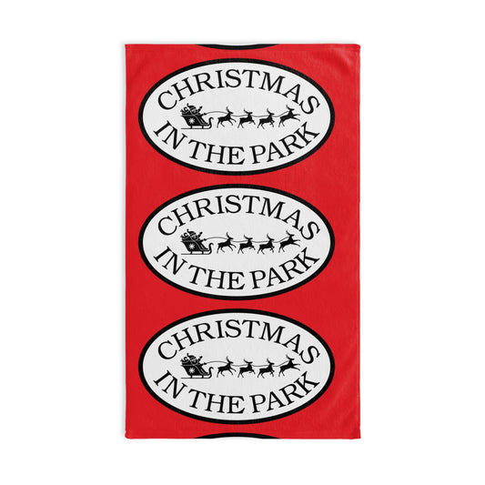 Festive Christmas Hand Towel, Holiday Kitchen Decor, Seasonal Gift for Christmas, Fun Towel for Home, Xmas Kitchen Accessory