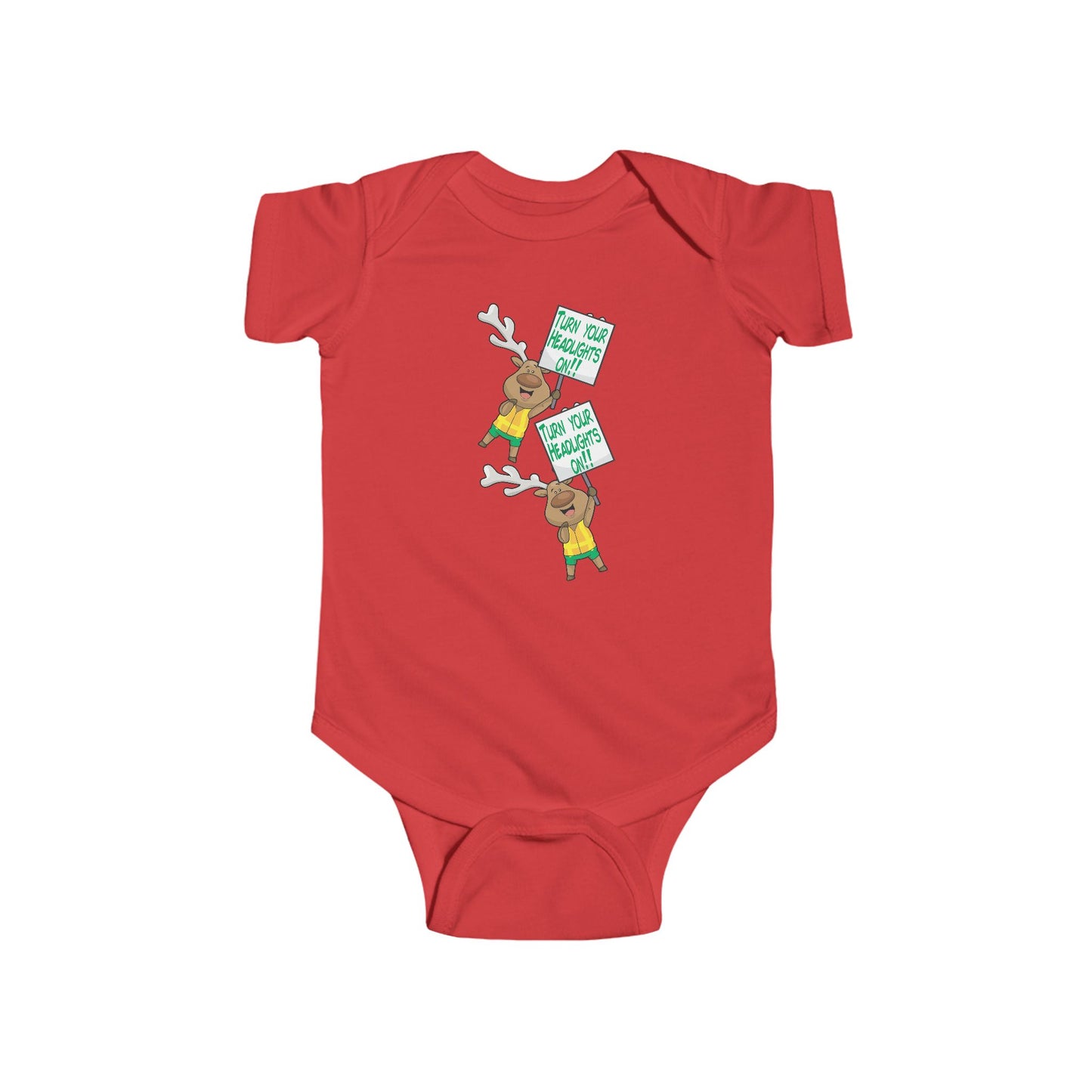 Infant Bodysuit Christmas in the Park Mascot Blinky