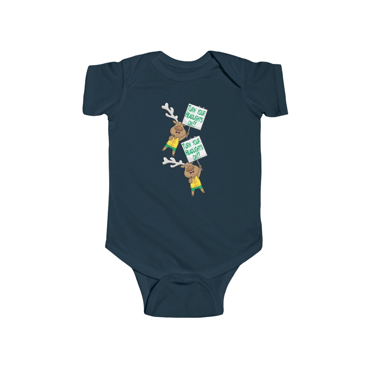 Infant Bodysuit Christmas in the Park Mascot Blinky
