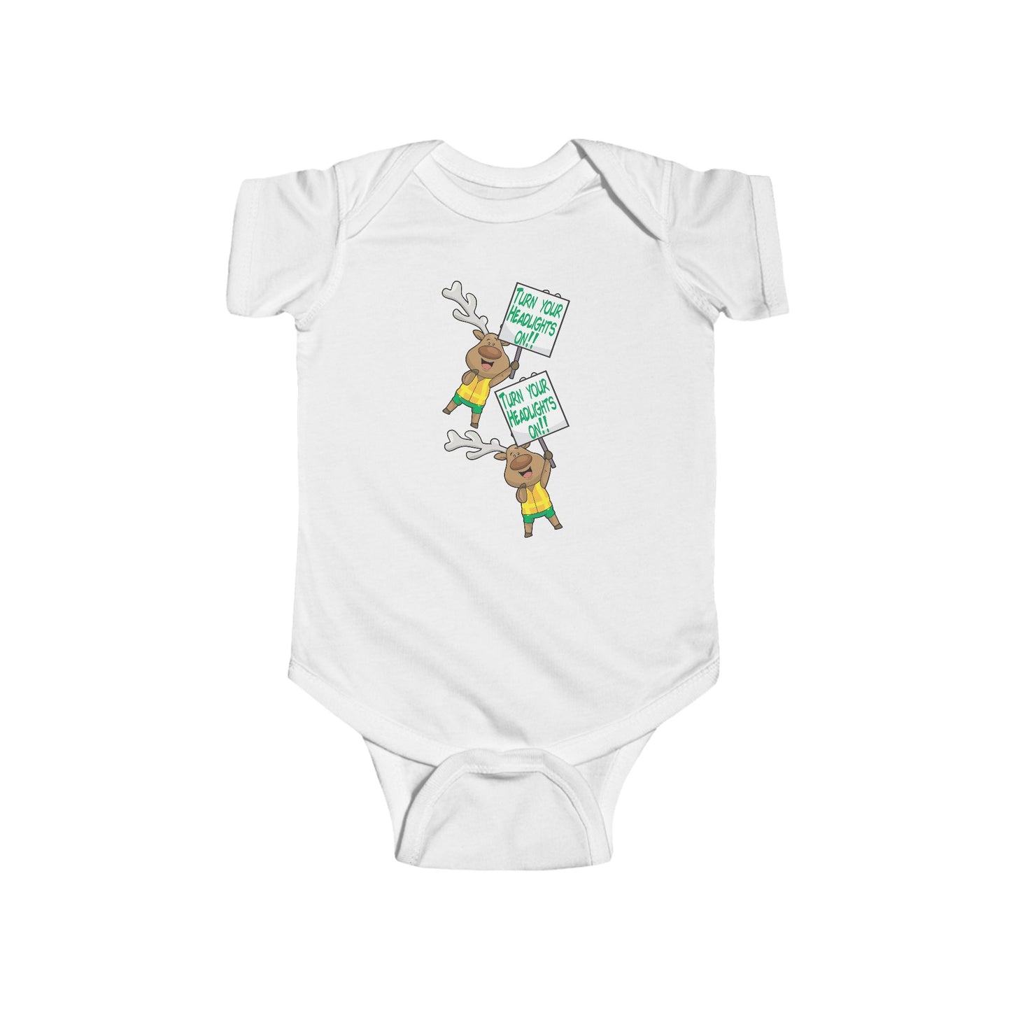 Infant Bodysuit Christmas in the Park Mascot Blinky