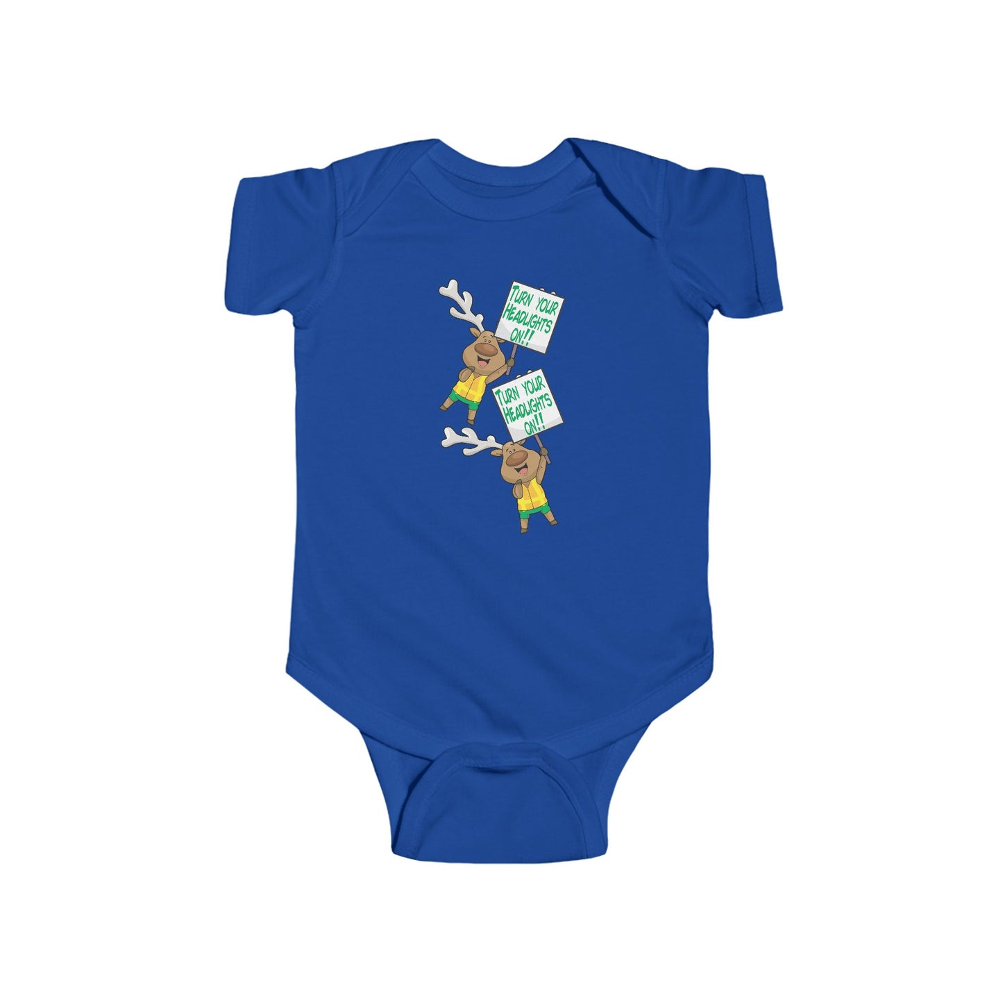 Infant Bodysuit Christmas in the Park Mascot Blinky