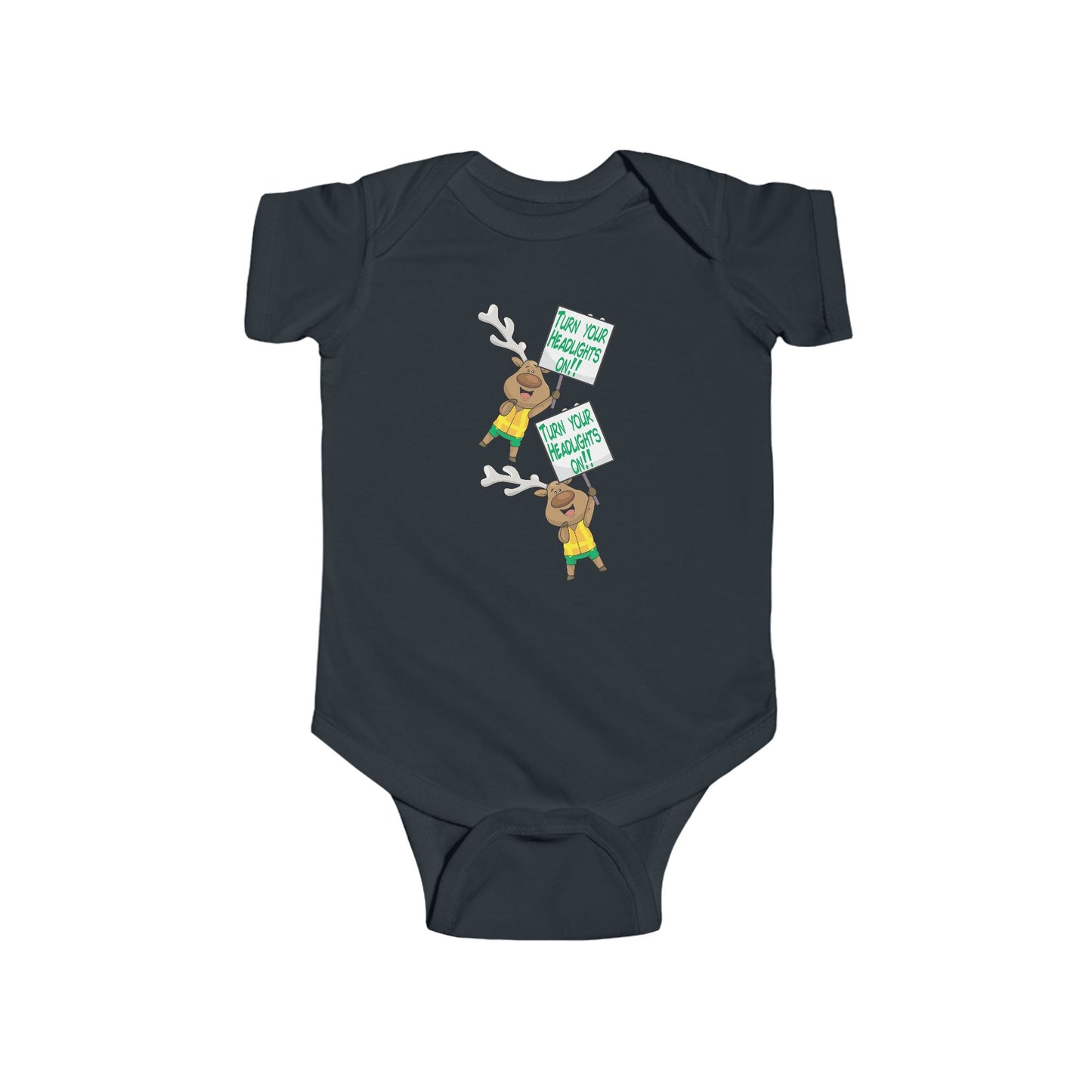 Infant Bodysuit Christmas in the Park Mascot Blinky