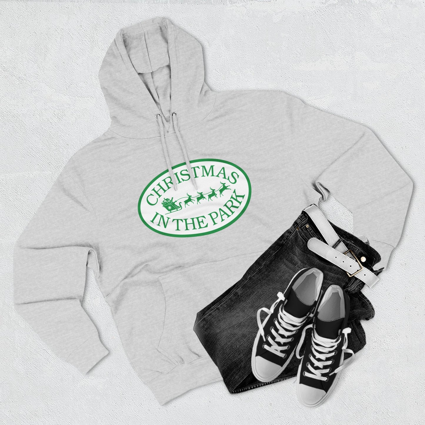 Christmas in the Park Fleece Hoodie