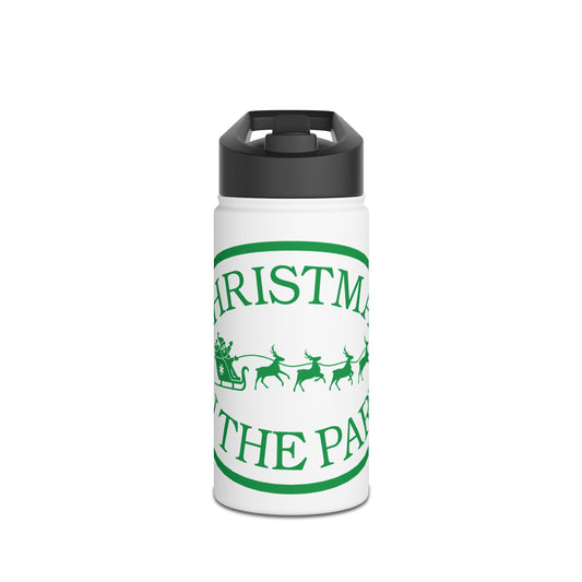 Christmas Water Bottle, Holiday Hydration, Eco-Friendly Travel Mug, Reusable Beverage Container, Perfect Gift for Christmas