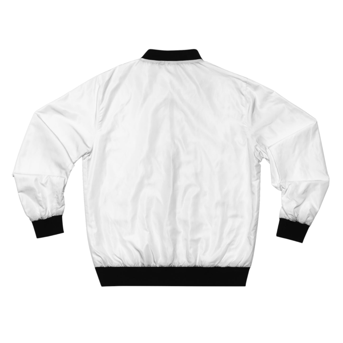 Christmas in the Park White Bomber Jacket