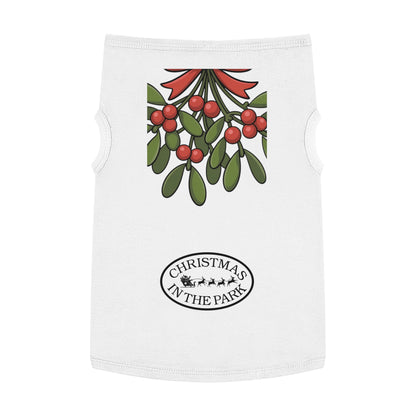 Festive Pet Tank Top - Christmas in the Park Design, Holiday Dog Shirt, Cute Pet Apparel, Christmas Dog Outfit, Pet Gift
