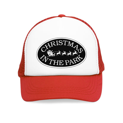 Christmas in the Park Mesh Cap | Festive Trucker Hat | Holiday Gift | Outdoor Fun | Family Events | Winter Celebrations | Seasonal Style