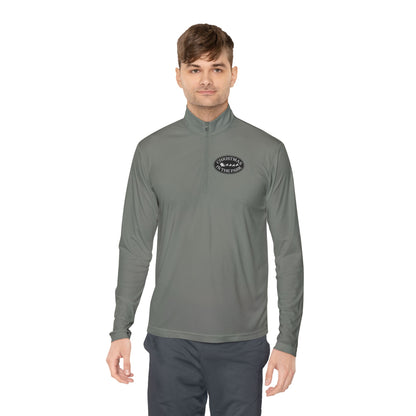 Quarter-Zip Pullover Christmas in the Park Logo