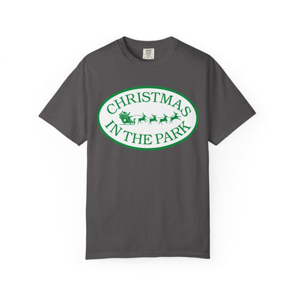 Christmas in the Park T-Shirt | Festive Holiday Tee for Celebrations, Gift for Family, Unisex Christmas Apparel, Joyful Winter Wear