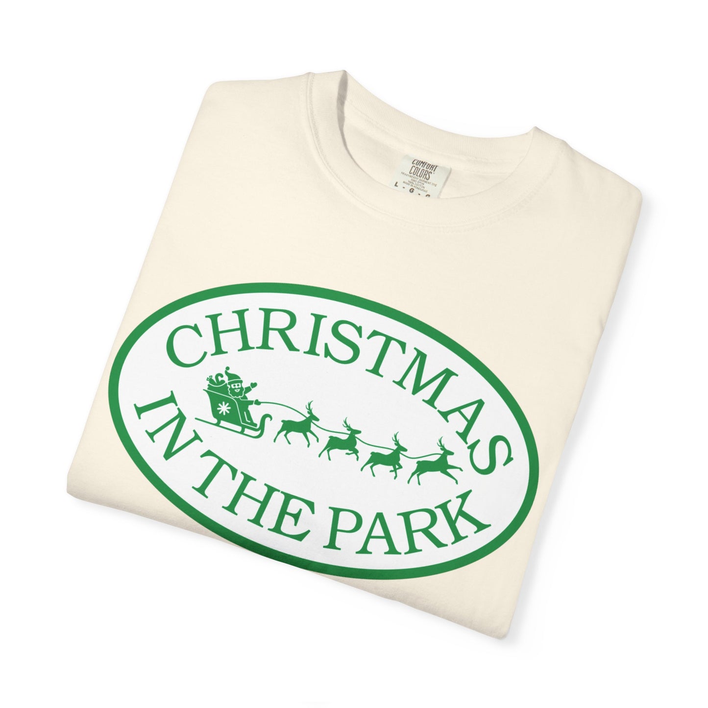 Christmas in the Park T-Shirt | Festive Holiday Tee for Celebrations, Gift for Family, Unisex Christmas Apparel, Joyful Winter Wear