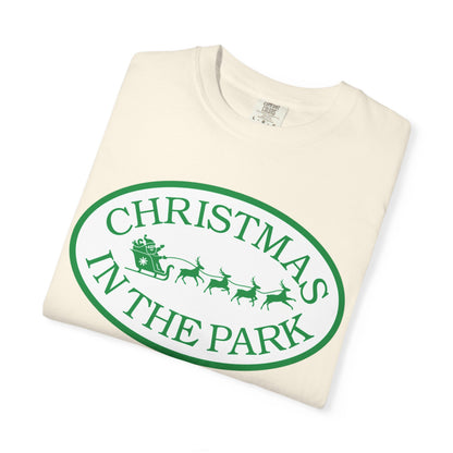Christmas in the Park T-Shirt | Festive Holiday Tee for Celebrations, Gift for Family, Unisex Christmas Apparel, Joyful Winter Wear