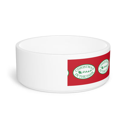 Pet Bowl - Christmas in the Park Design