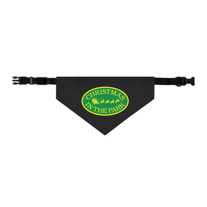 Christmas in the Park Pet Bandana Collar