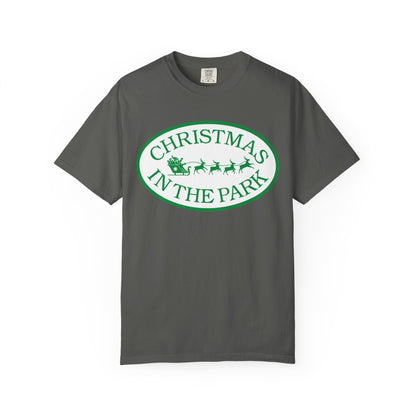 Christmas in the Park T-Shirt | Festive Holiday Tee for Celebrations, Gift for Family, Unisex Christmas Apparel, Joyful Winter Wear