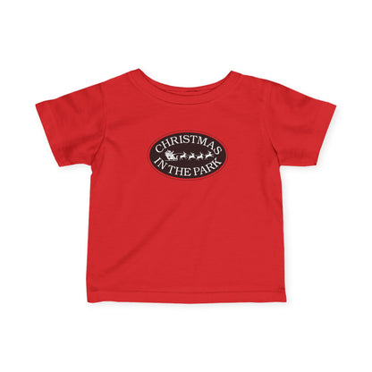 Christmas in the Park Infant Tee, Holiday Baby Shirt, Cute Toddler Tee, Christmas Gift for Baby, Festive Kids T-Shirt