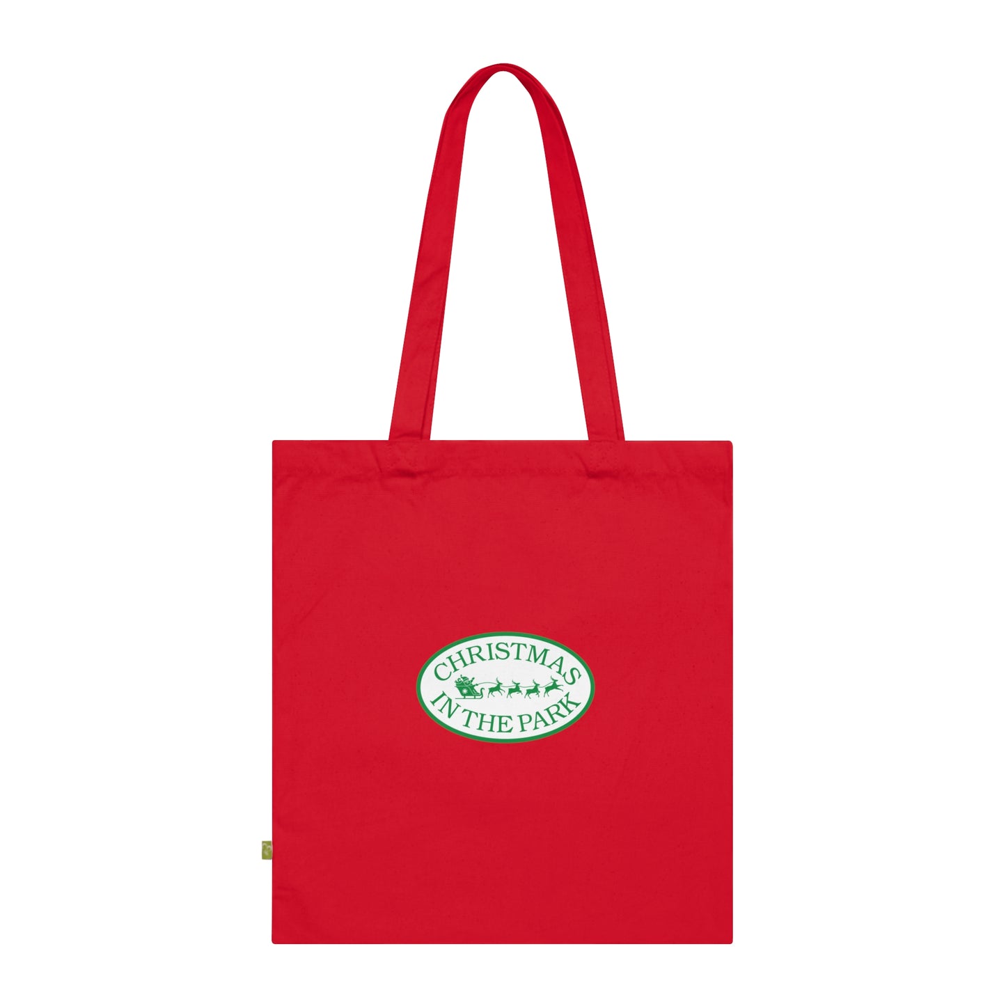 Christmas in the Park Tote Bag, Eco-Friendly Gift Bag, Reusable Shopping Tote, Holiday Gift Bag, Organic Cotton Handbag, Festival Accessory