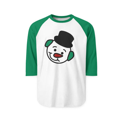 Snowman Hot Chocolate Raglan Shirt