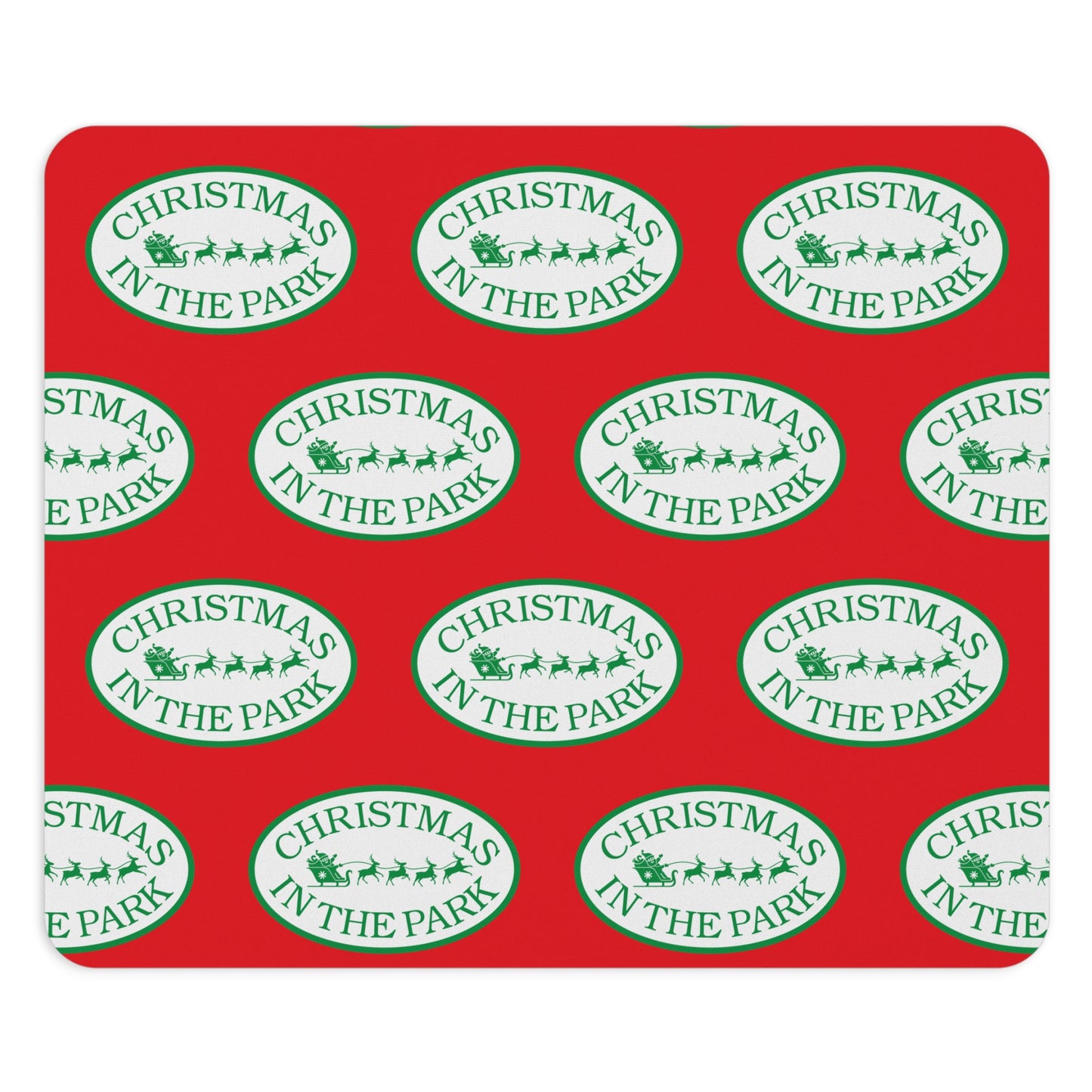 Christmas-Themed Mouse Pad for Festive Office Decor, Holiday Gift for Coworkers, Gaming Accessory, Desk Accessory, Seasonal Office Supplies