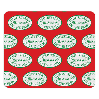 Christmas-Themed Mouse Pad for Festive Office Decor, Holiday Gift for Coworkers, Gaming Accessory, Desk Accessory, Seasonal Office Supplies