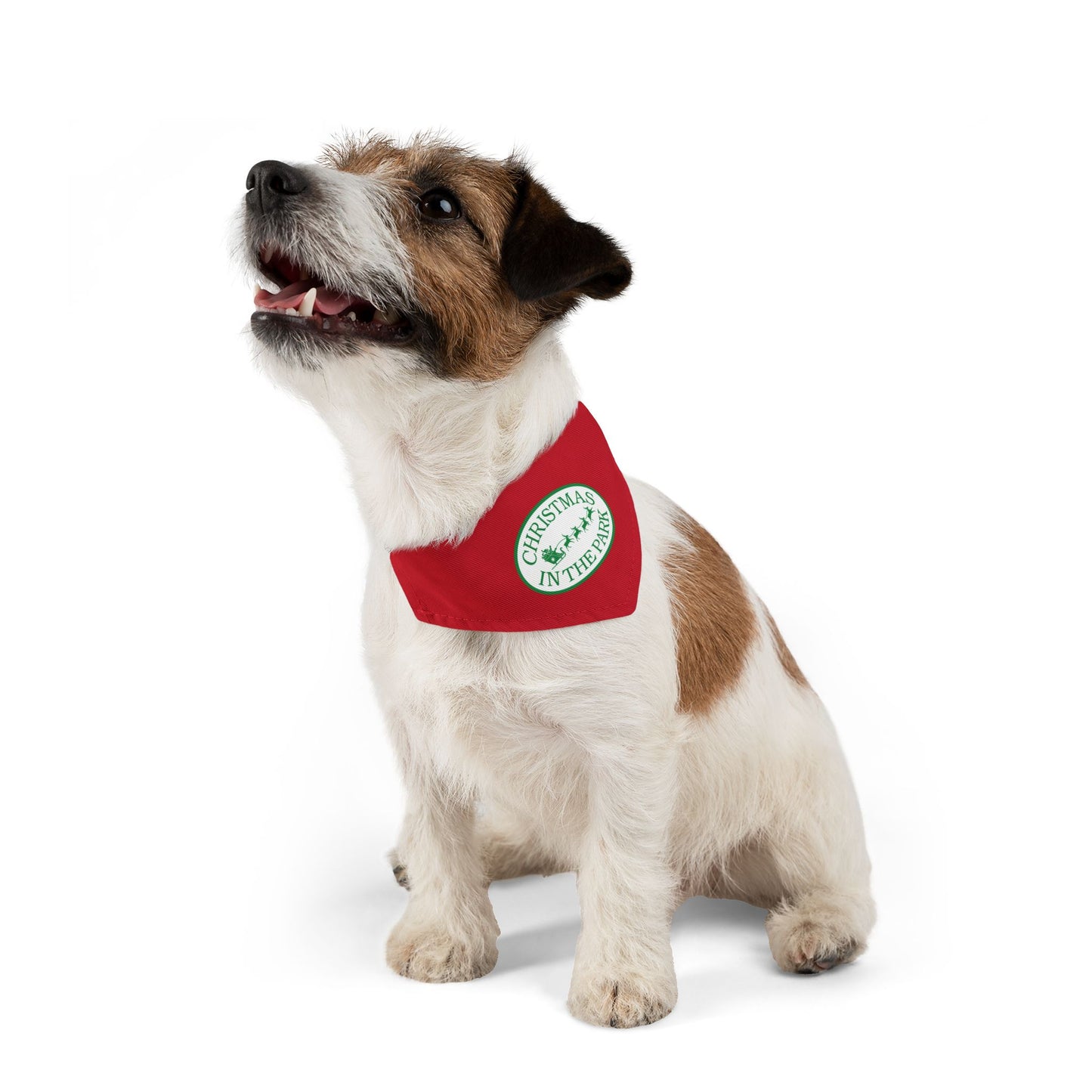 Christmas in the Park Pet Bandana Collar