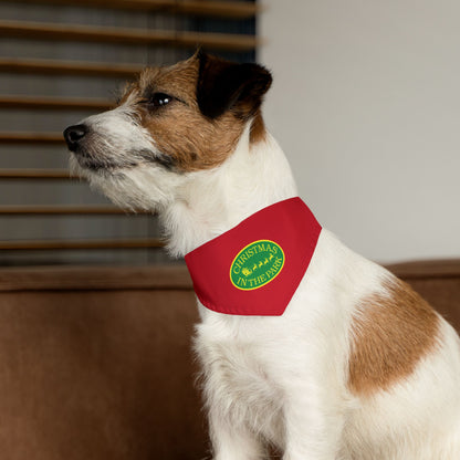 Christmas in the Park Pet Bandana Collar