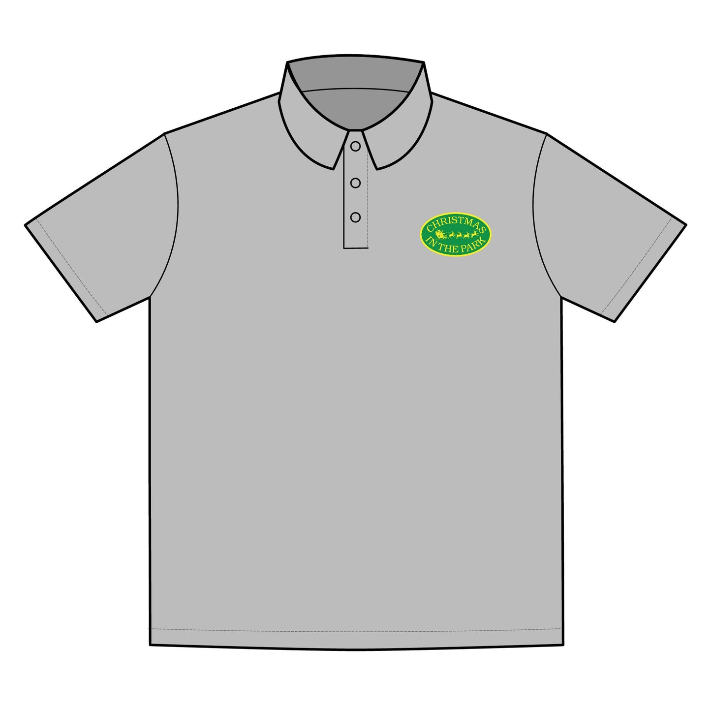 Polo Shirt Christmas in the Park Logo