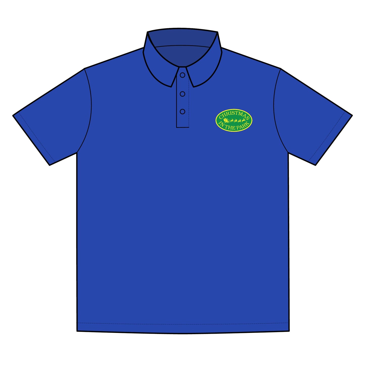 Polo Shirt Christmas in the Park Logo