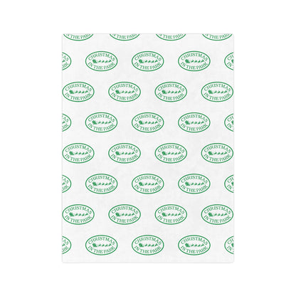 Chic Velveteen Blanket for Cozy Vibes, Soft Microfiber Throw, Ideal for Home Decor, Green Patterned Gift, Perfect for Birthdays