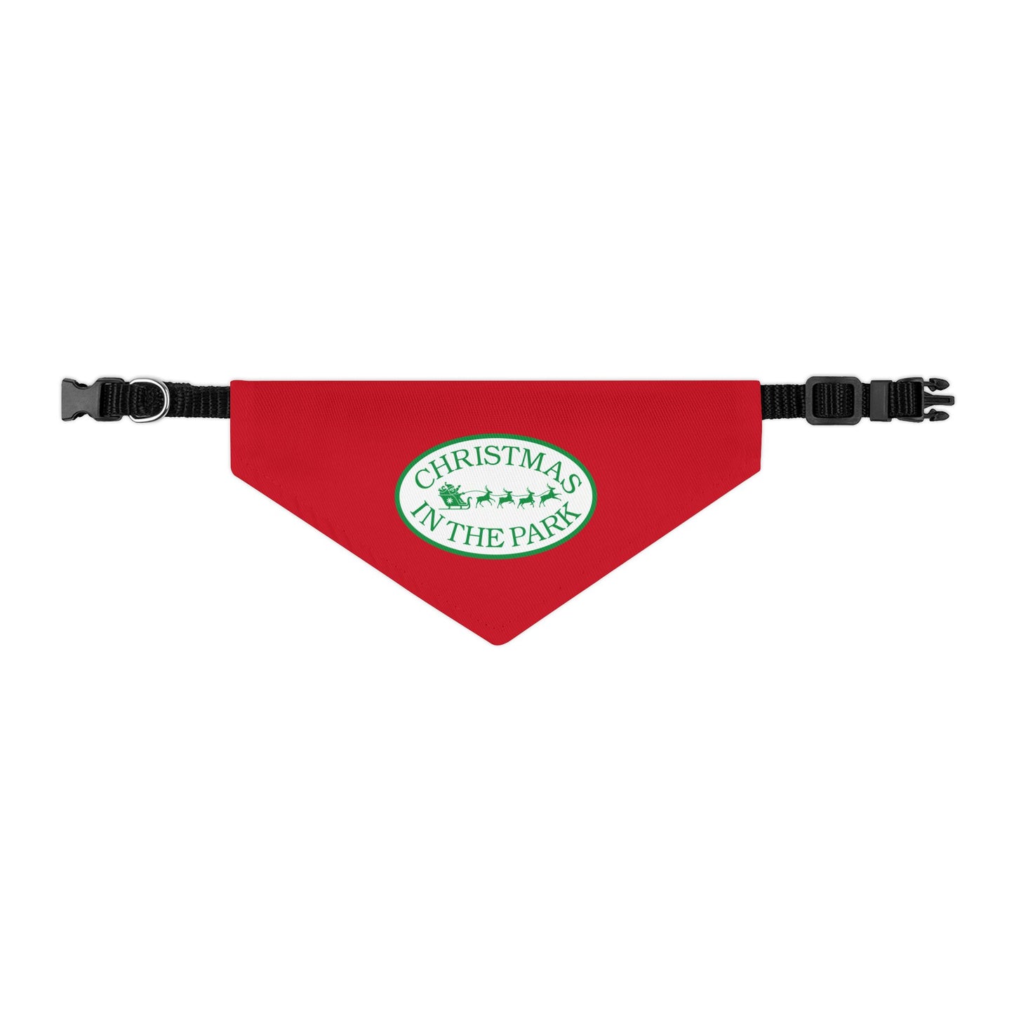 Christmas in the Park Pet Bandana Collar
